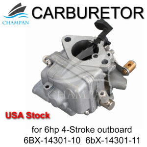 Carburetor for Yamaha/Parsun 5hp 6hp 4-Stroke Outboard Engines