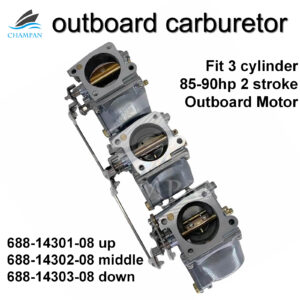 Carburetor for Yamaha 2 Stroke 75HP 85HP Outboard Engine